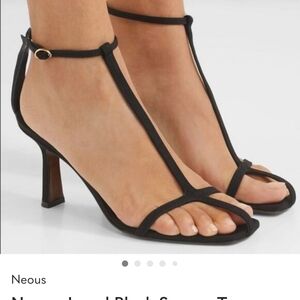Looking To Purchase !! Neous Black T-Strap Heels. Please Contact Me If You Have